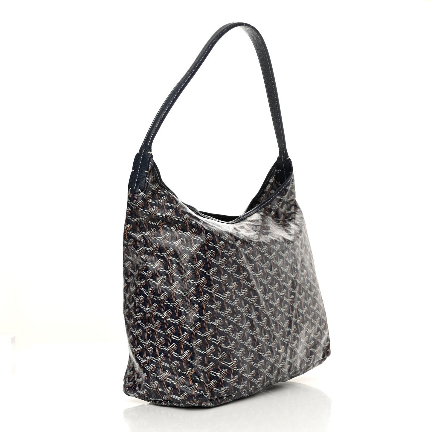 Goyardine Boheme Hobo Navy Blue