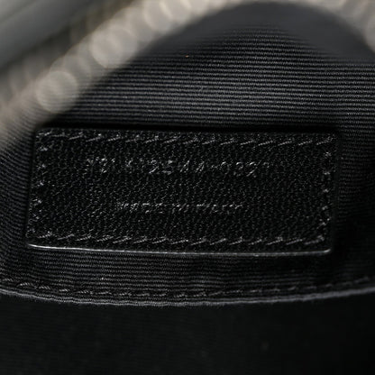 Calfskin Matelasse Monogram Lou Camera Bag Black