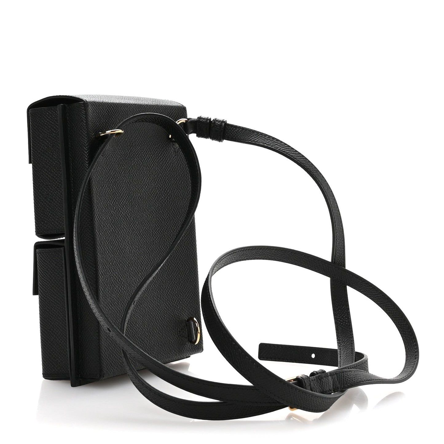 Epsom Kelly Multi Pocket Pochette To Go Black