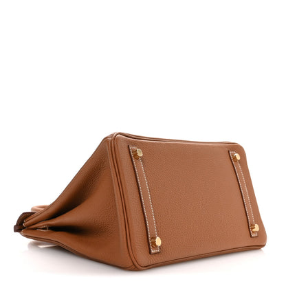 Togo Birkin 30 Gold