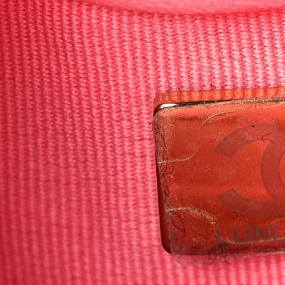 Lambskin Quilted Mini Funky Town Flap Pink
