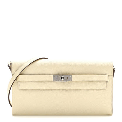 Epsom Kelly Wallet To Go Craie
