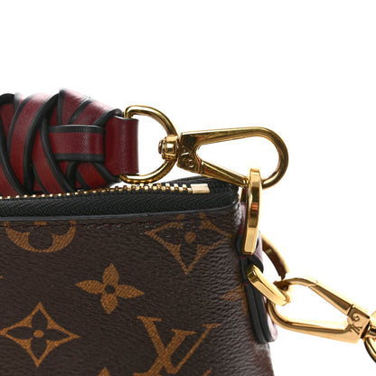 Monogram Beaubourg Hobo Mini Bordeaux Red Peach Safran Blue Jean Blue