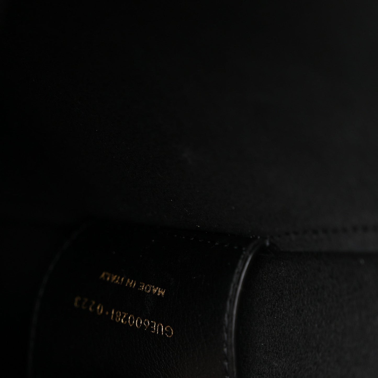 Calfskin Large Shopping Tote Black