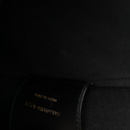 Calfskin Large Shopping Tote Black