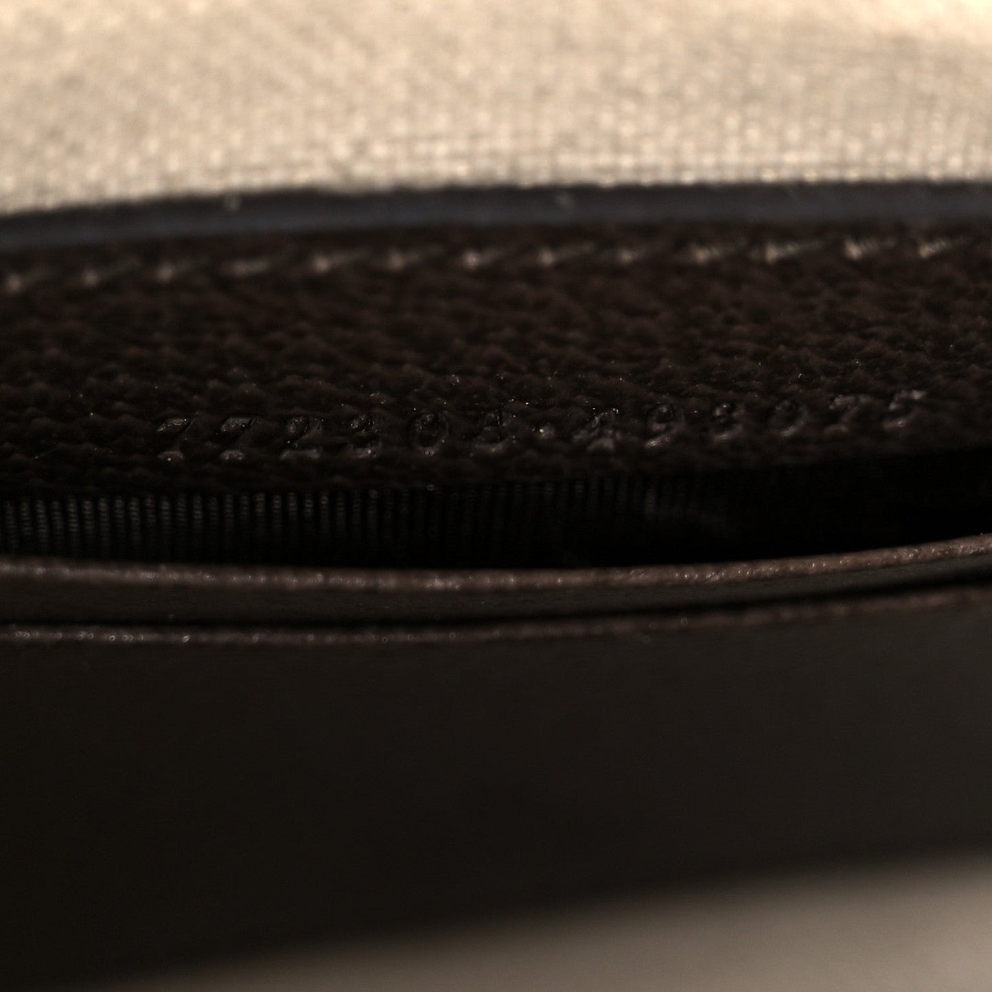 GG Supreme Monogram Textured Dollar Calfskin Small Ophidia Shoulder Bag Beige Ebony New Acero