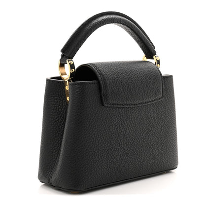 Taurillon Mini Capucines Black