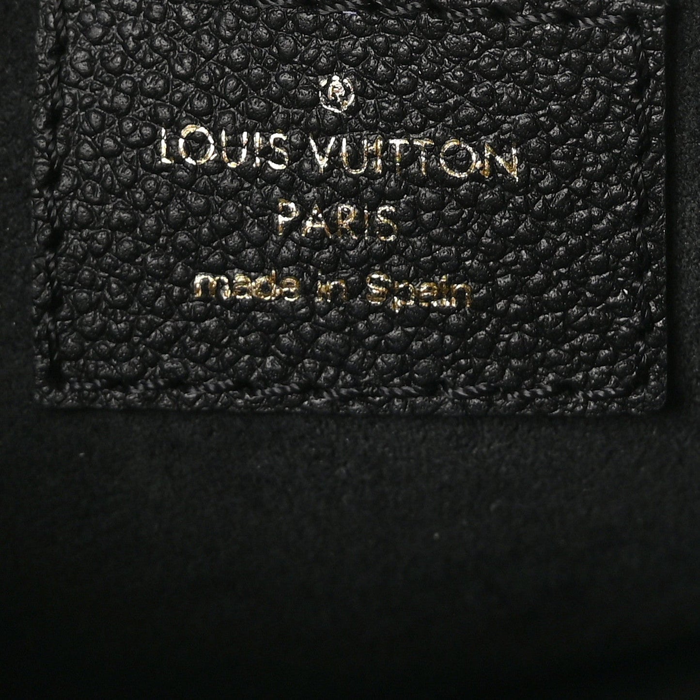Empreinte Monogram Mini Moon Black