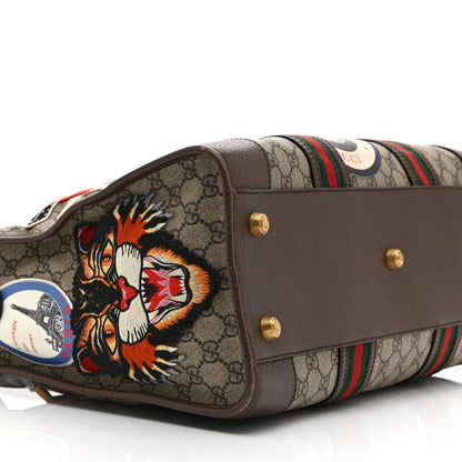 Soft GG Supreme Monogram Courrier Medium Duffle Bag Beige New Acero Multicolor