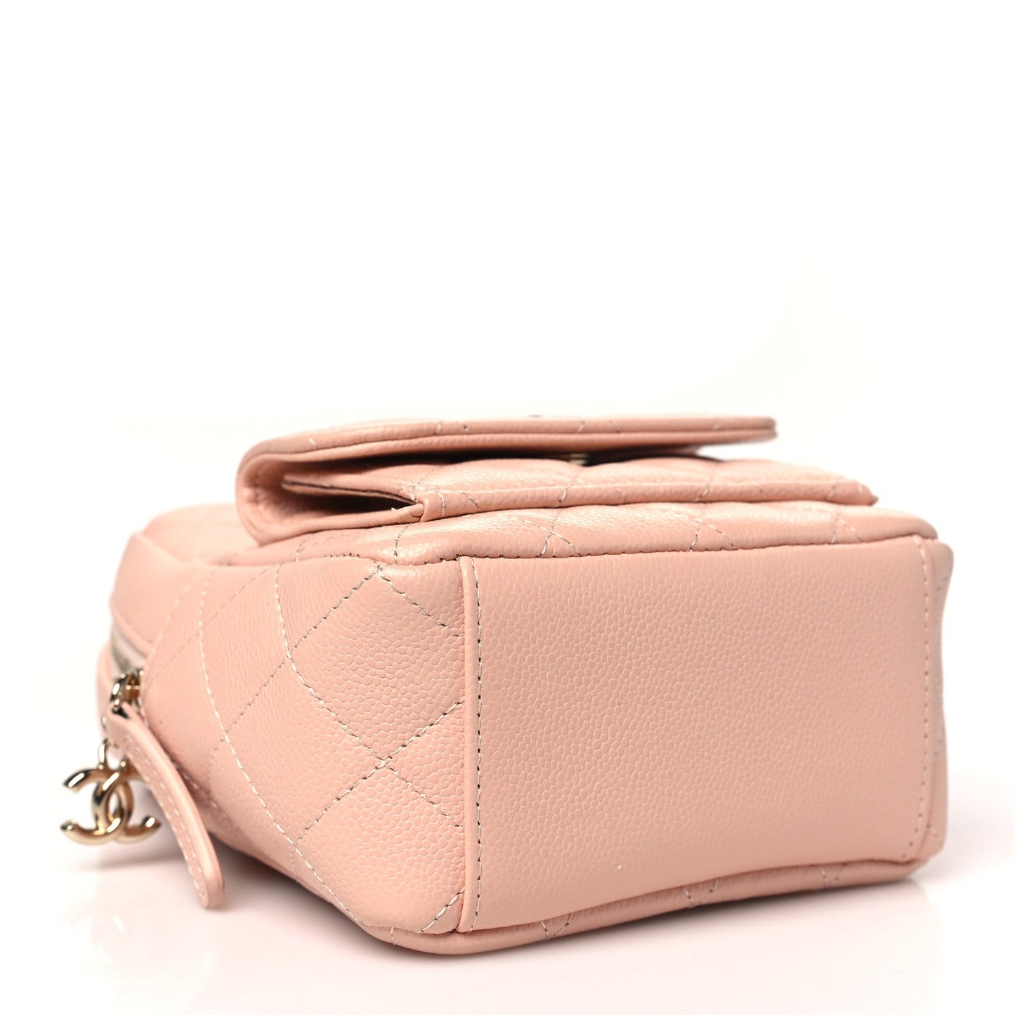 Caviar Quilted CC Mini Classic Backpack Light Pink