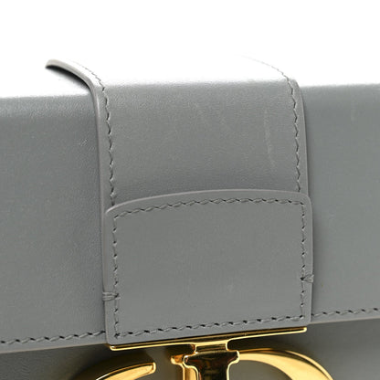 Box Calfskin 30 Montaigne Box Bag Gray