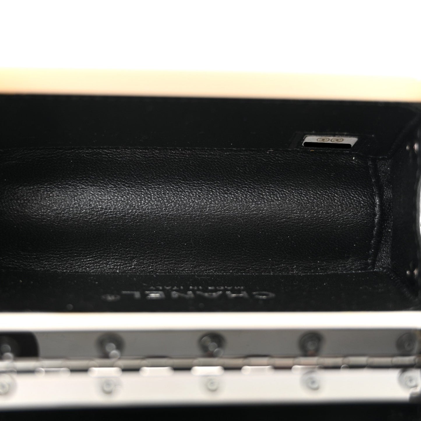 Plexiglass Plexi Coco Bag Black White
