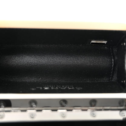 Plexiglass Plexi Coco Bag Black White