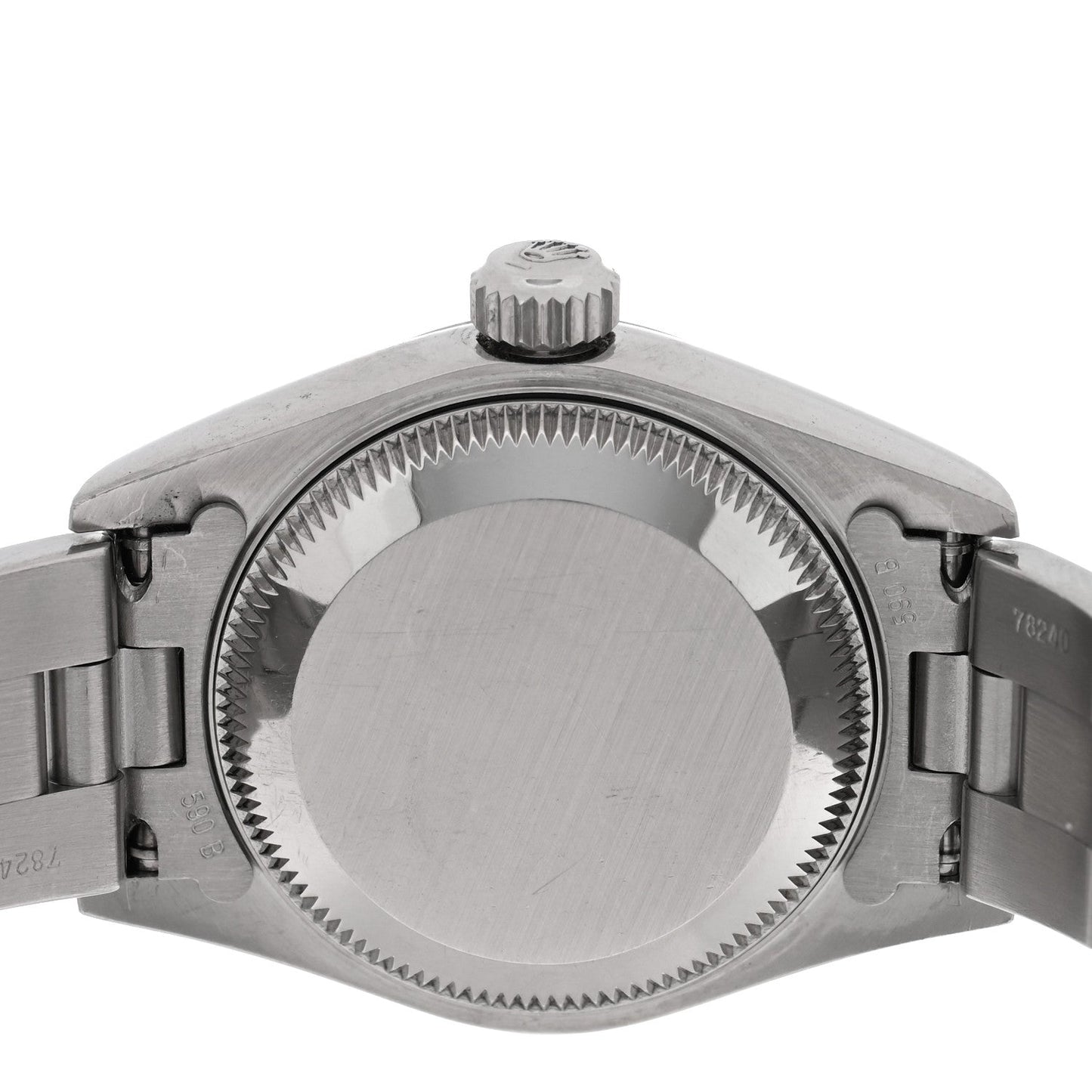Stainless Steel 26mm Oyster Perpetual Date Watch Blue 79160