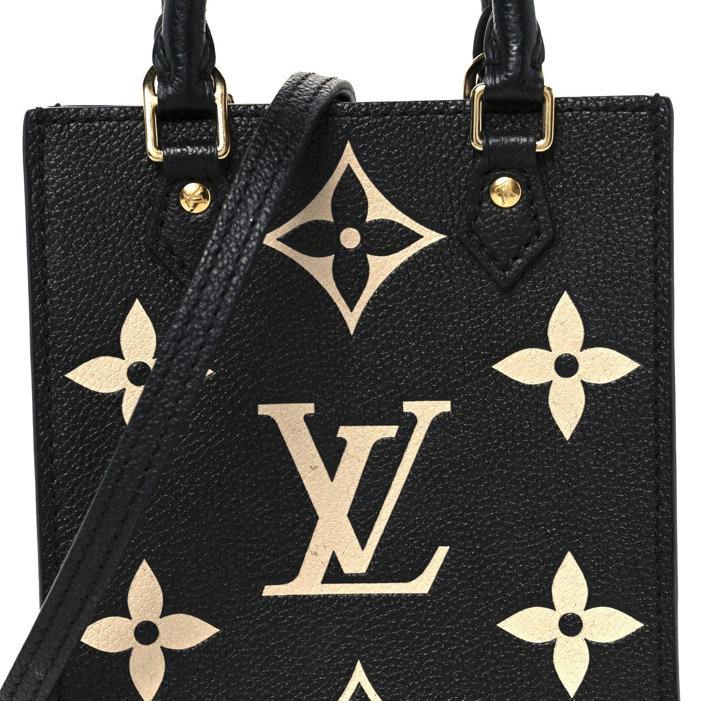 Empreinte Monogram Giant Petit Sac Plat Black Beige