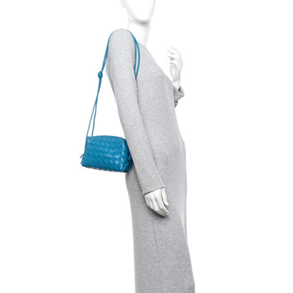 Nappa Intrecciato Mini Loop Camera Bag Blueprint
