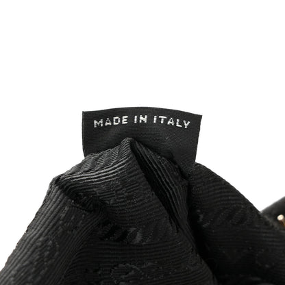 Saffiano Lux Re-Edition 2005 Shoulder Bag Black