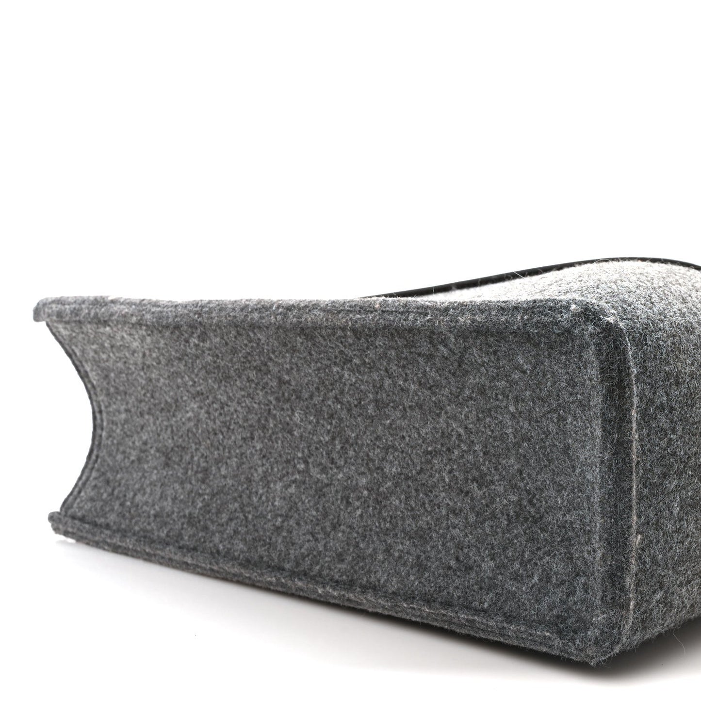 Felt Large Woody Ribbon Tote Cashmere Grey