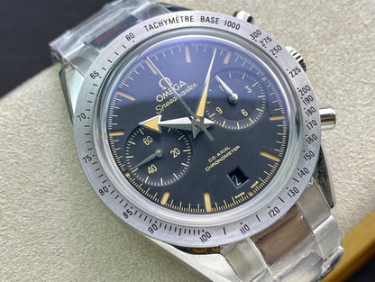 SPEED MASTER 57 BROAD ARROW STEEL BLACK DIAL
