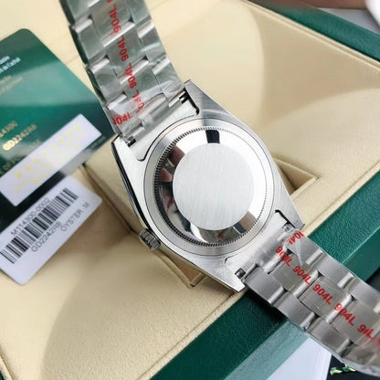 OYSTER PERPETUAL 41MM STAINLESS STEEL PURPLE DIAL