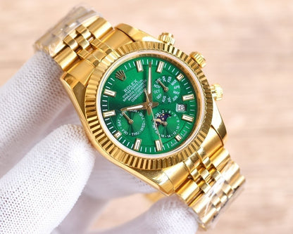 DATEJUST 41MM GOLD CASE CHRONOGRAPH