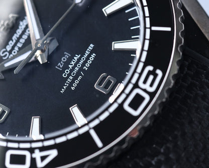 SEMASTER PLANET OCEAN 600M BLACK CASE TEXTILE