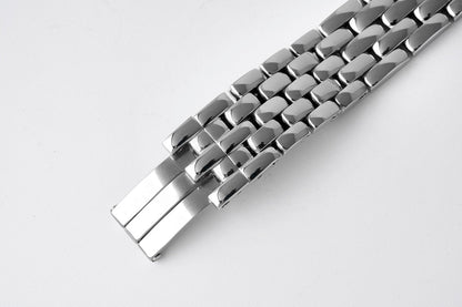 PANTHERE SILVER CASE DIAMOND BEZEL WHITE DIAL