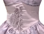 2025 summer new style sweet ink splicing gradient waist strap purple puff sleeve princess dress R0057