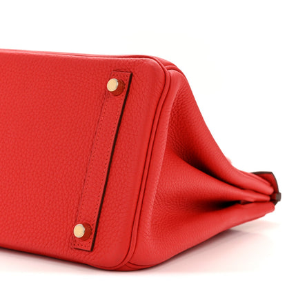 Togo Birkin 30 Rouge Tomate