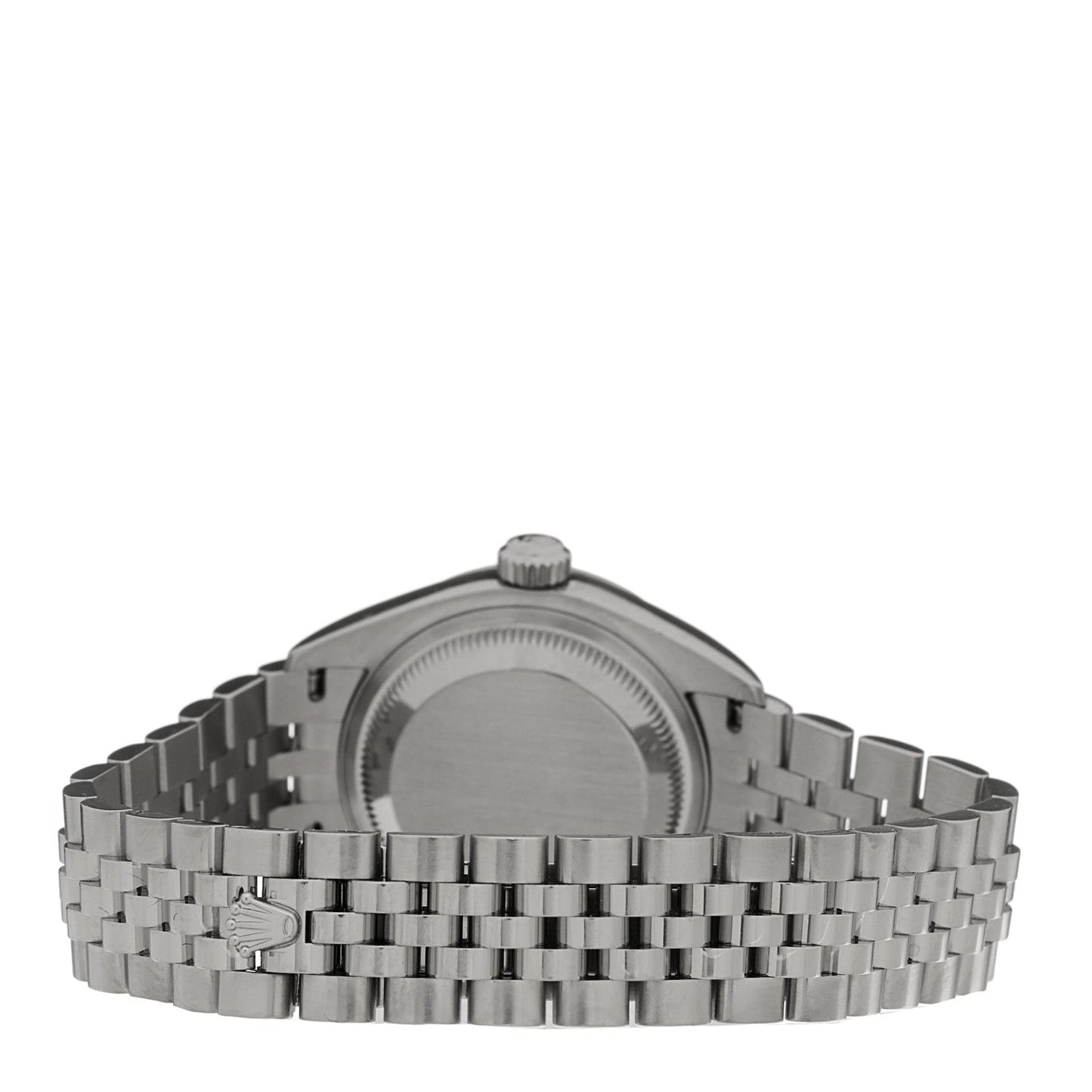 Stainless Steel 18K White Gold 28mm Oyster Perpetual Datejust Watch Black 279174