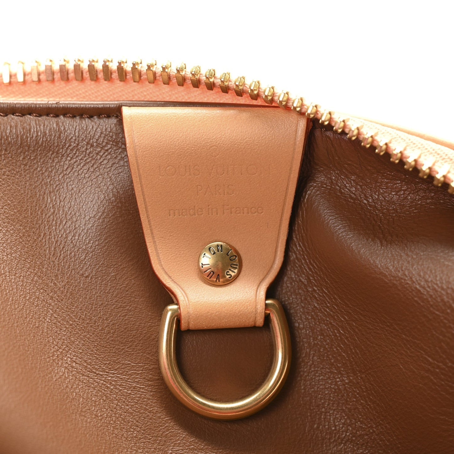 Calfskin Monogram Speedy P9 Bandouliere 40 Summer Peach