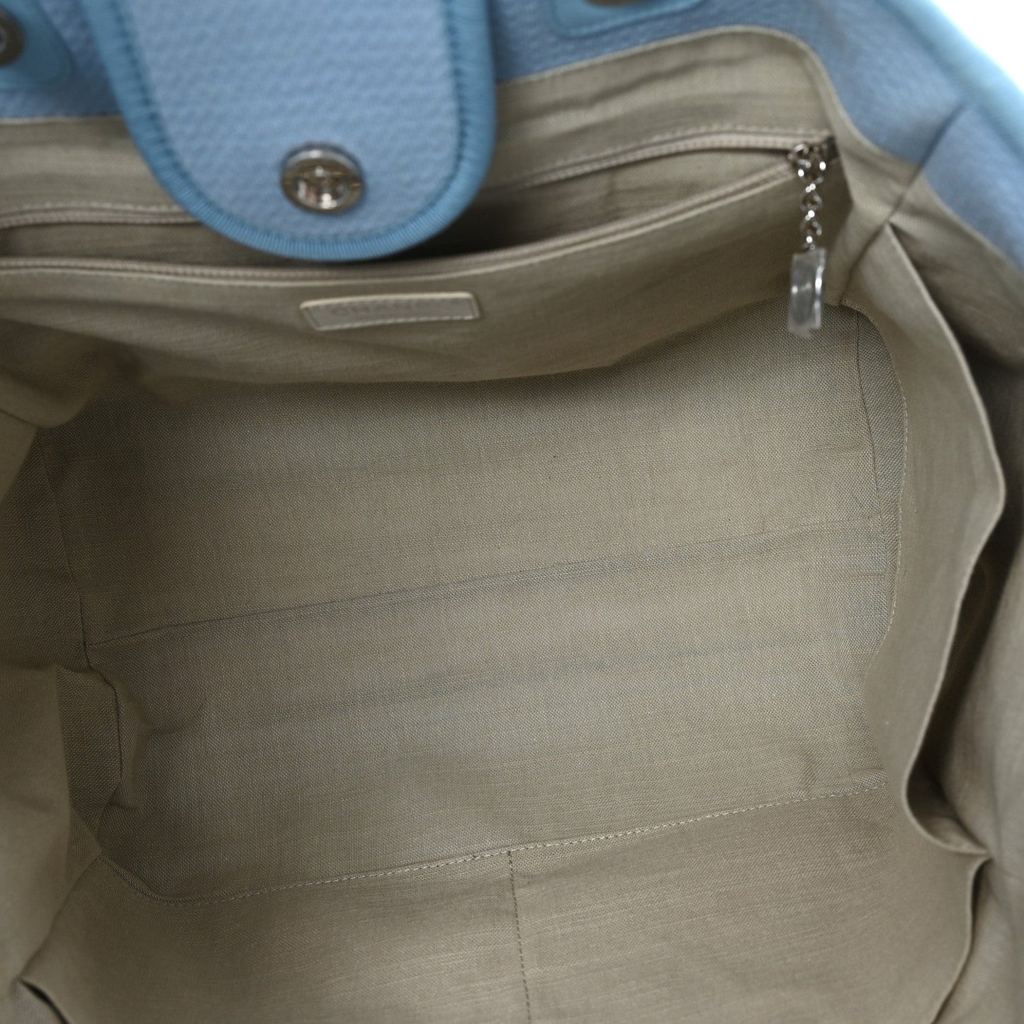 Mixed Fibers Medium Deauville Tote Light Blue