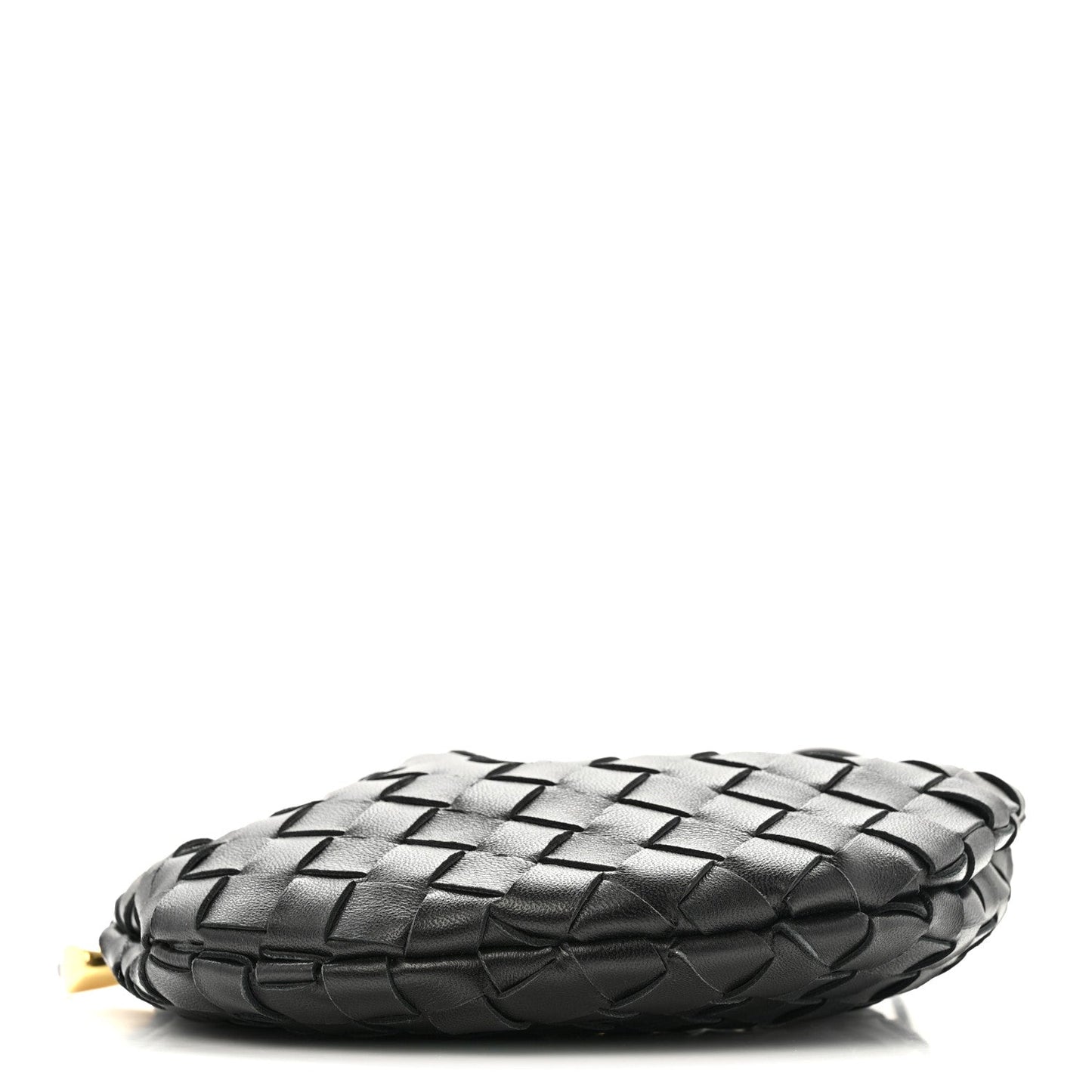 Nappa Intrecciato Mini Sardine Bag Black