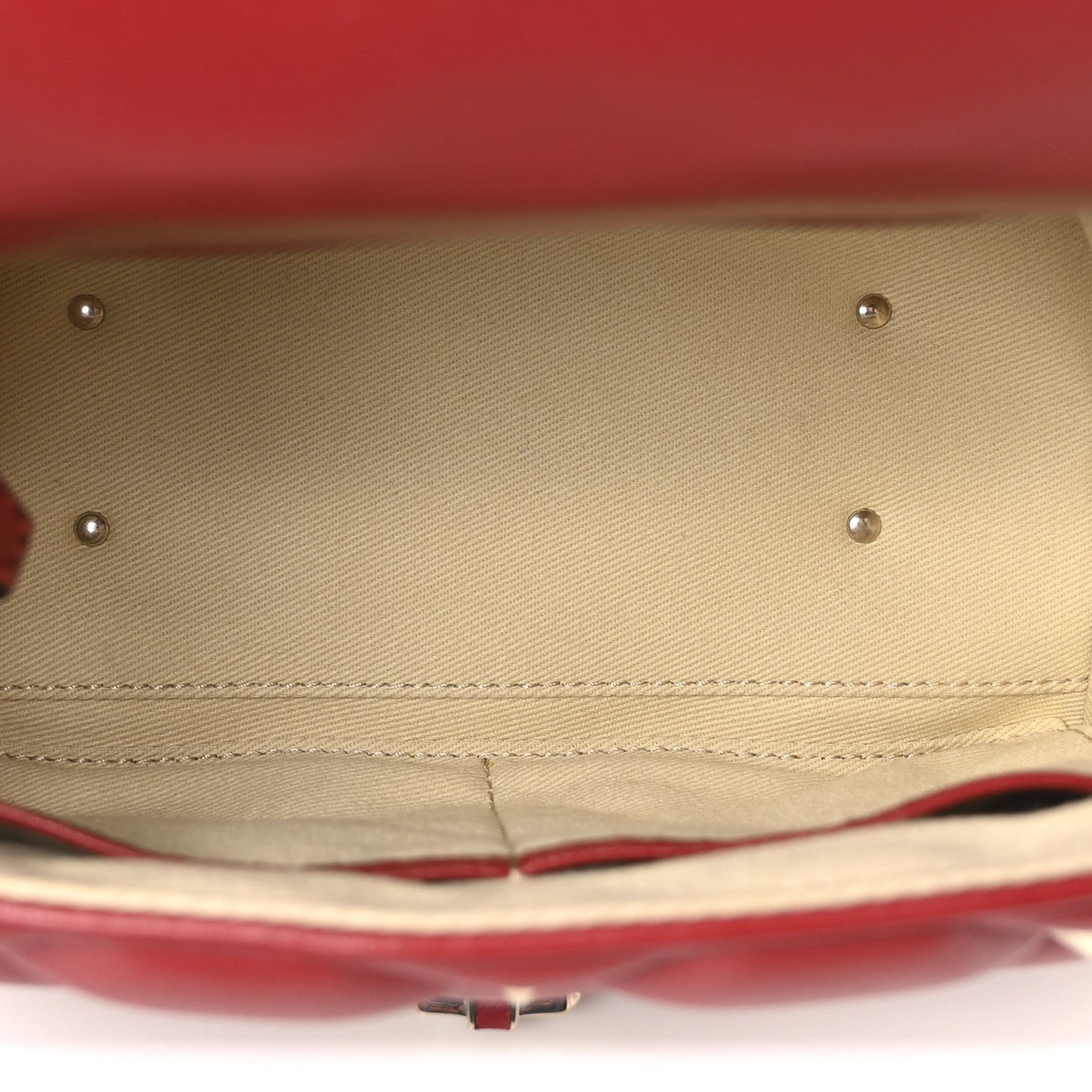 Nappa Medium Candystud Top Handle Bag Rosso Valentino
