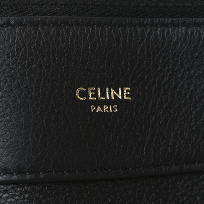 Supple Calfskin Large Romy Shoulder Bag Black