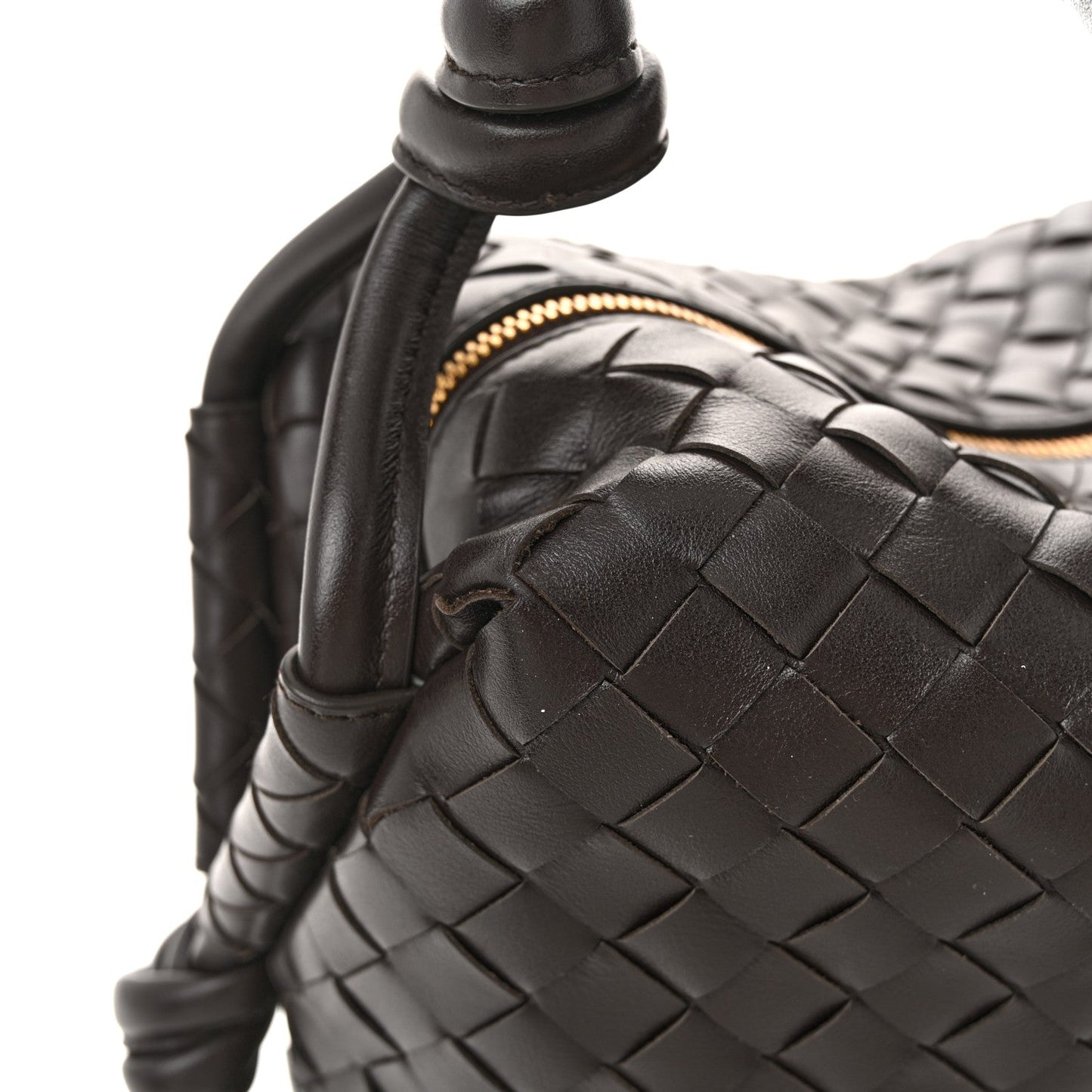 Nappa Intrecciato Medium Loop Weekender Bag Fondant