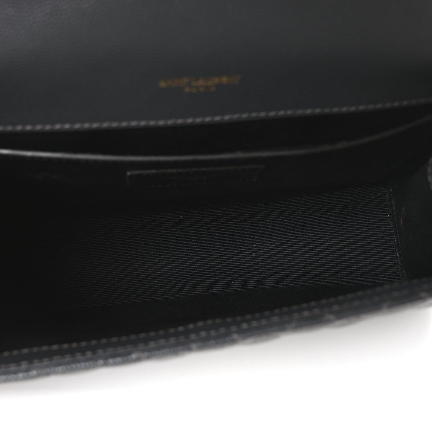 Grain De Poudre Textured Mixed Matelasse Triquilt Medium Monogram Satchel Dark Smog