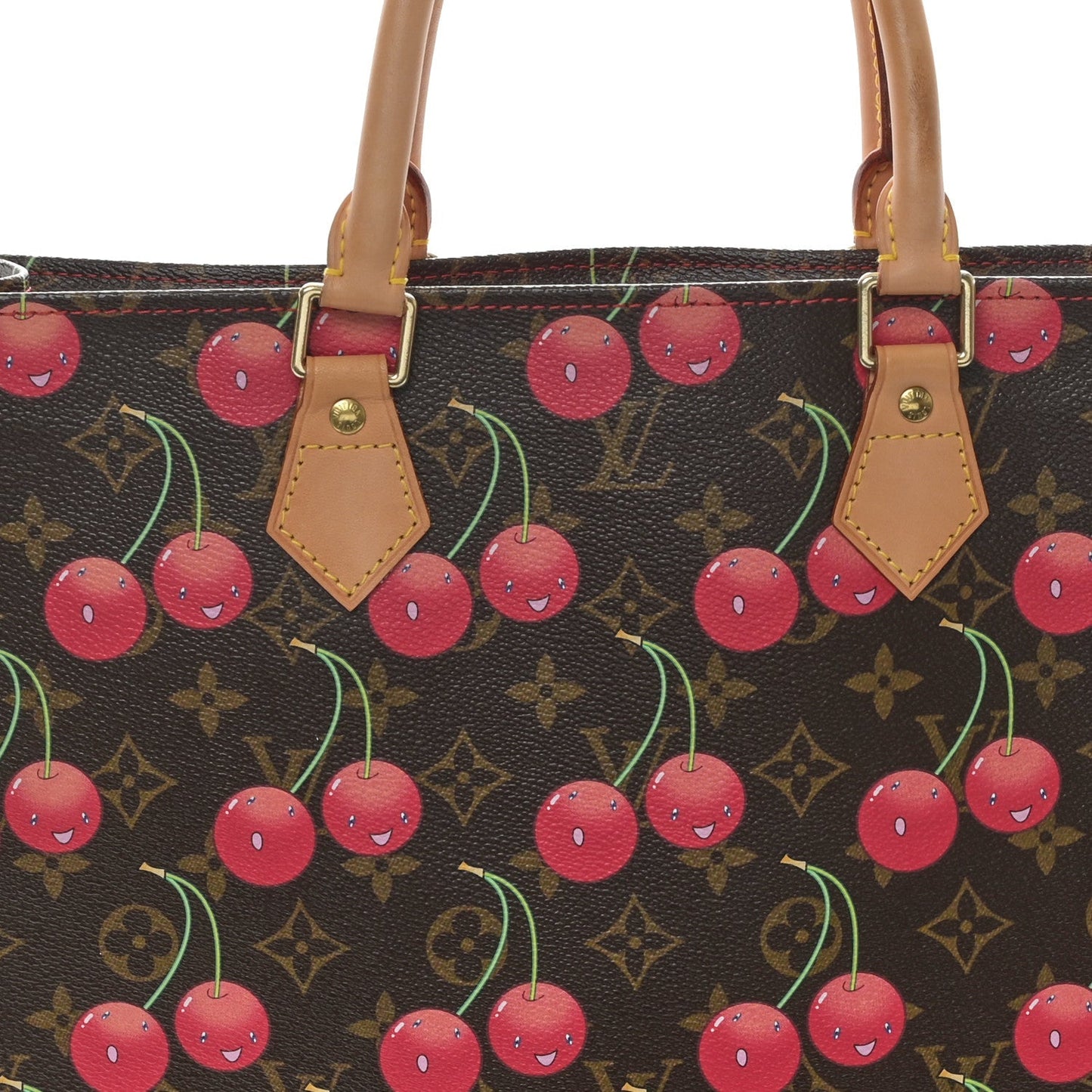 Monogram Cerises Sac Plat