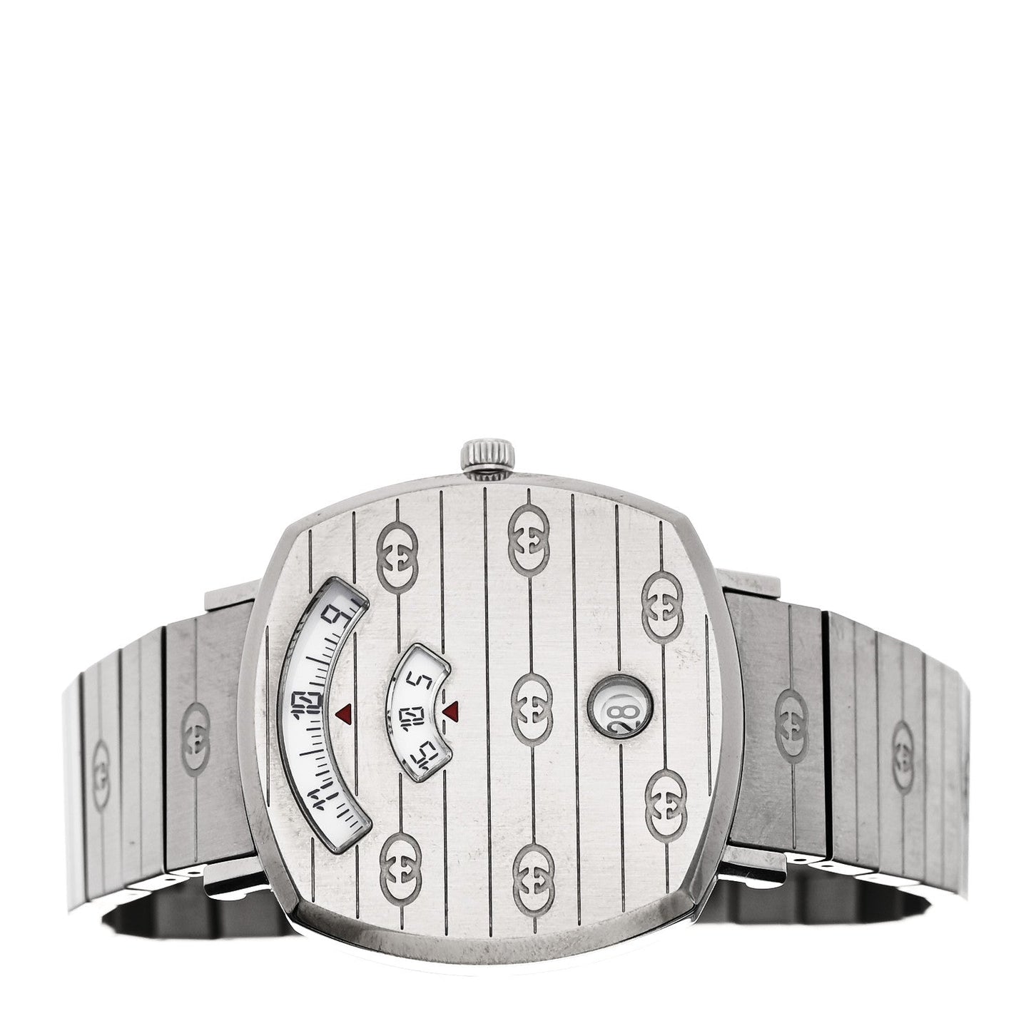 Stainless Steel 35mm Grip Quartz Watch