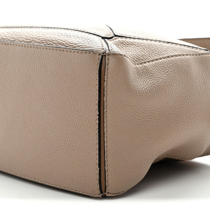 Grained Calfskin Small Puzzle Bag Sand Mink
