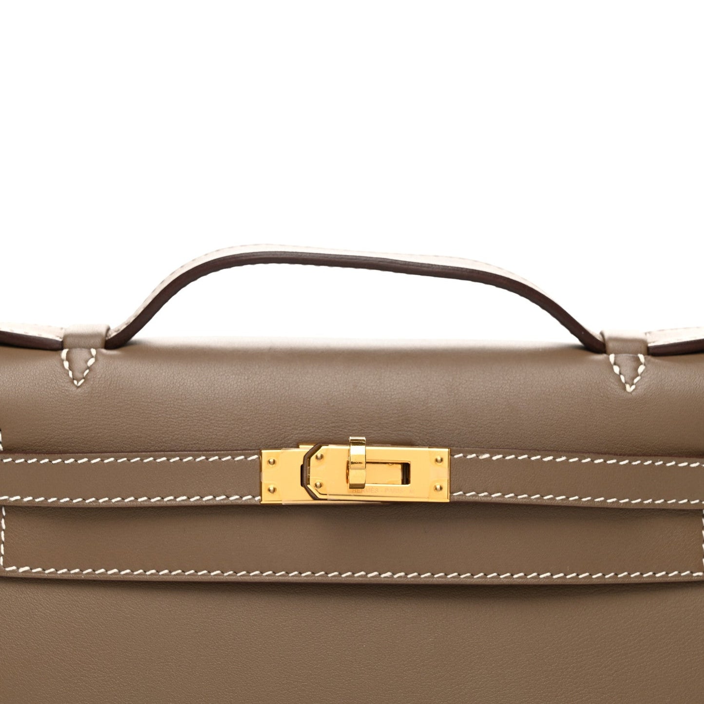 Swift Kelly Pochette Clutch Etoupe