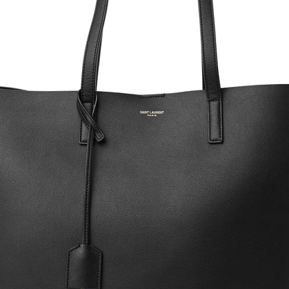 Calfskin Large Shopping Tote Black