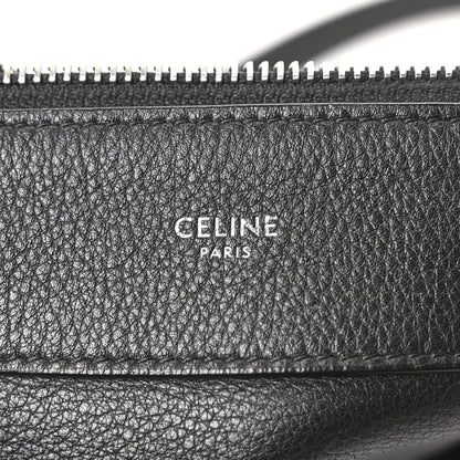 Supple Calfskin Weekend Romy Shoulder Bag Black