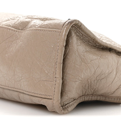Agneau Arena Storico Silver Hardware Small Le City Beige