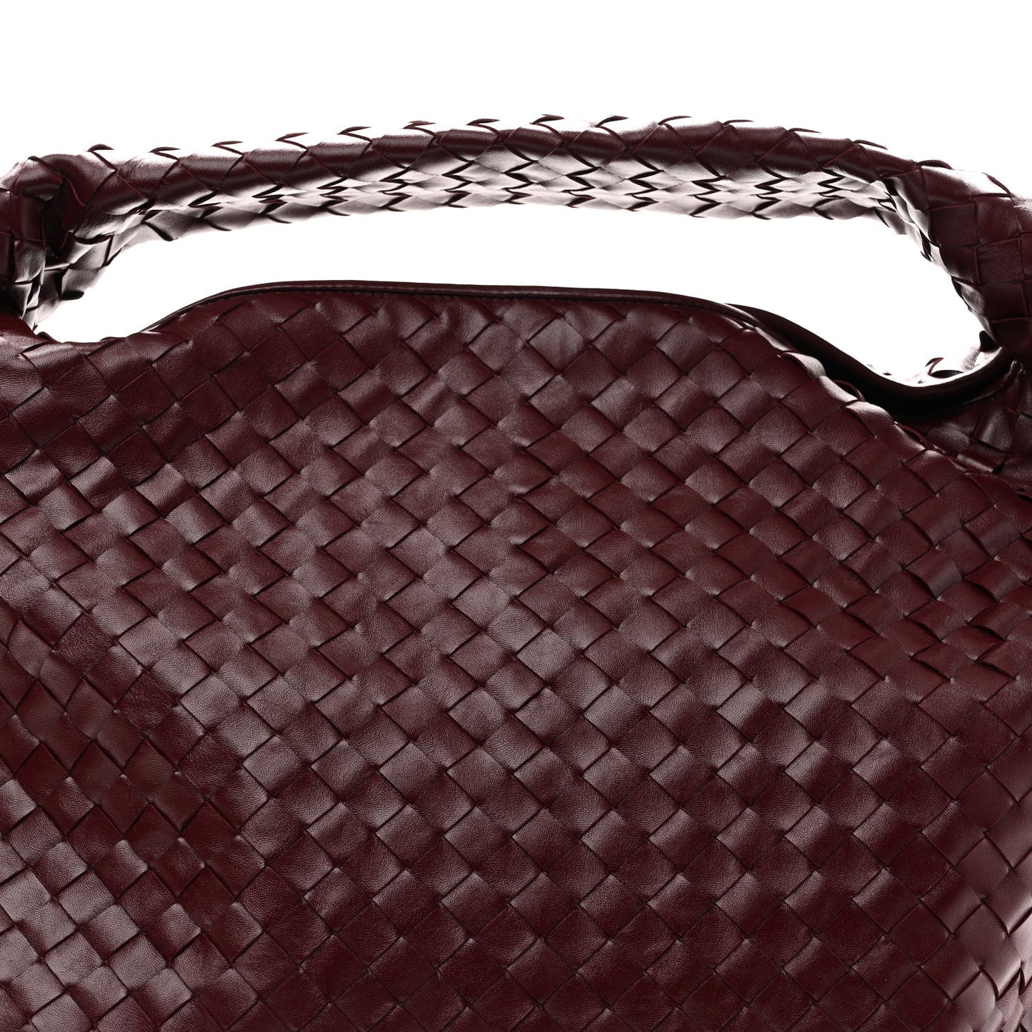 Calfskin Intrecciato Large Hop Barolo