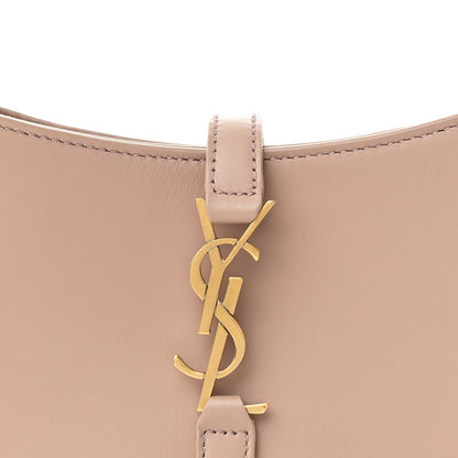 Smooth Calfskin Le 5 A 7 Mini Hobo Dark Beige
