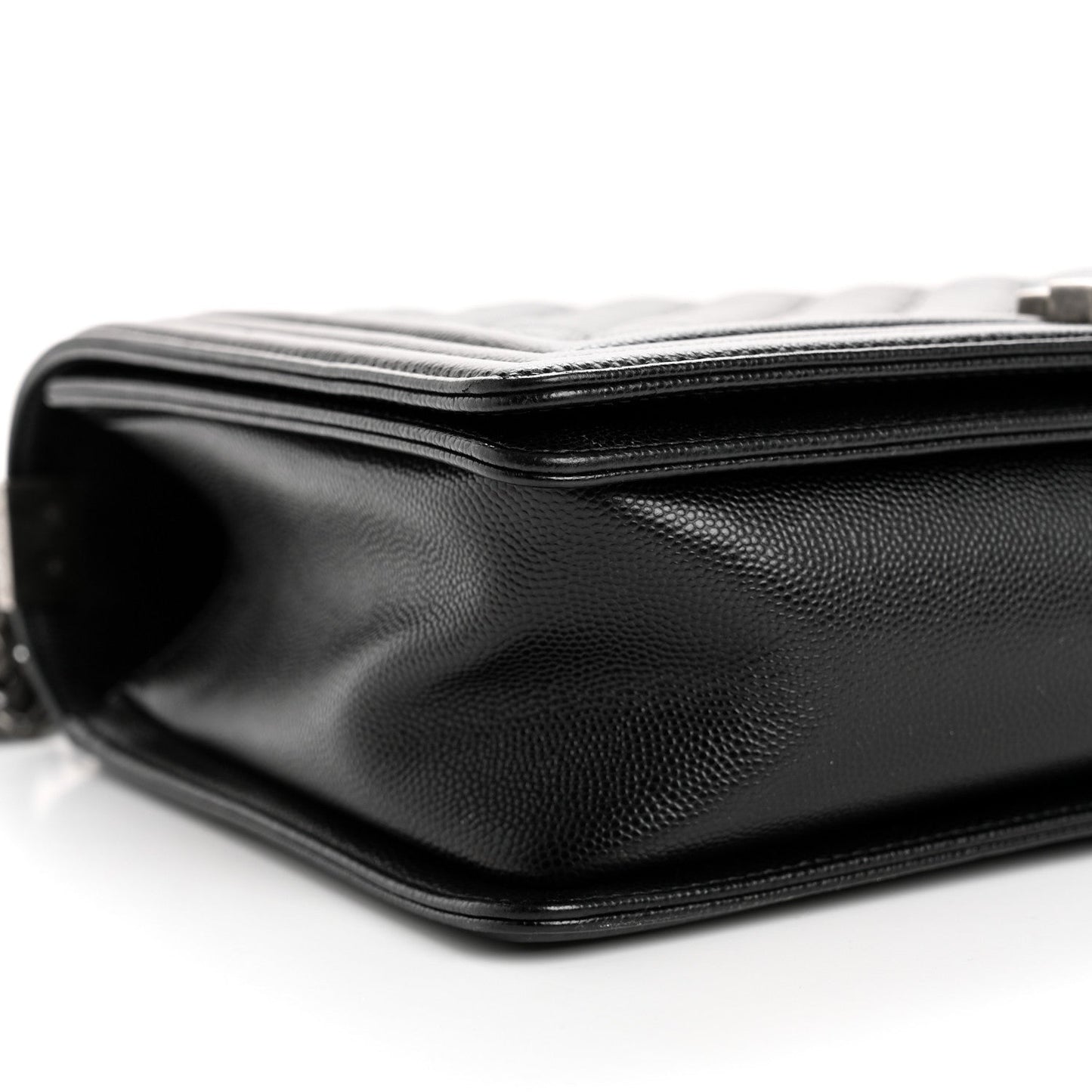Caviar Quilted New Medium Boy Flap Black