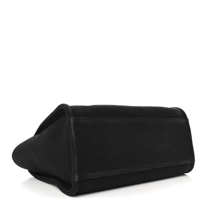 Mixed Fibers Small Deauville Tote Black