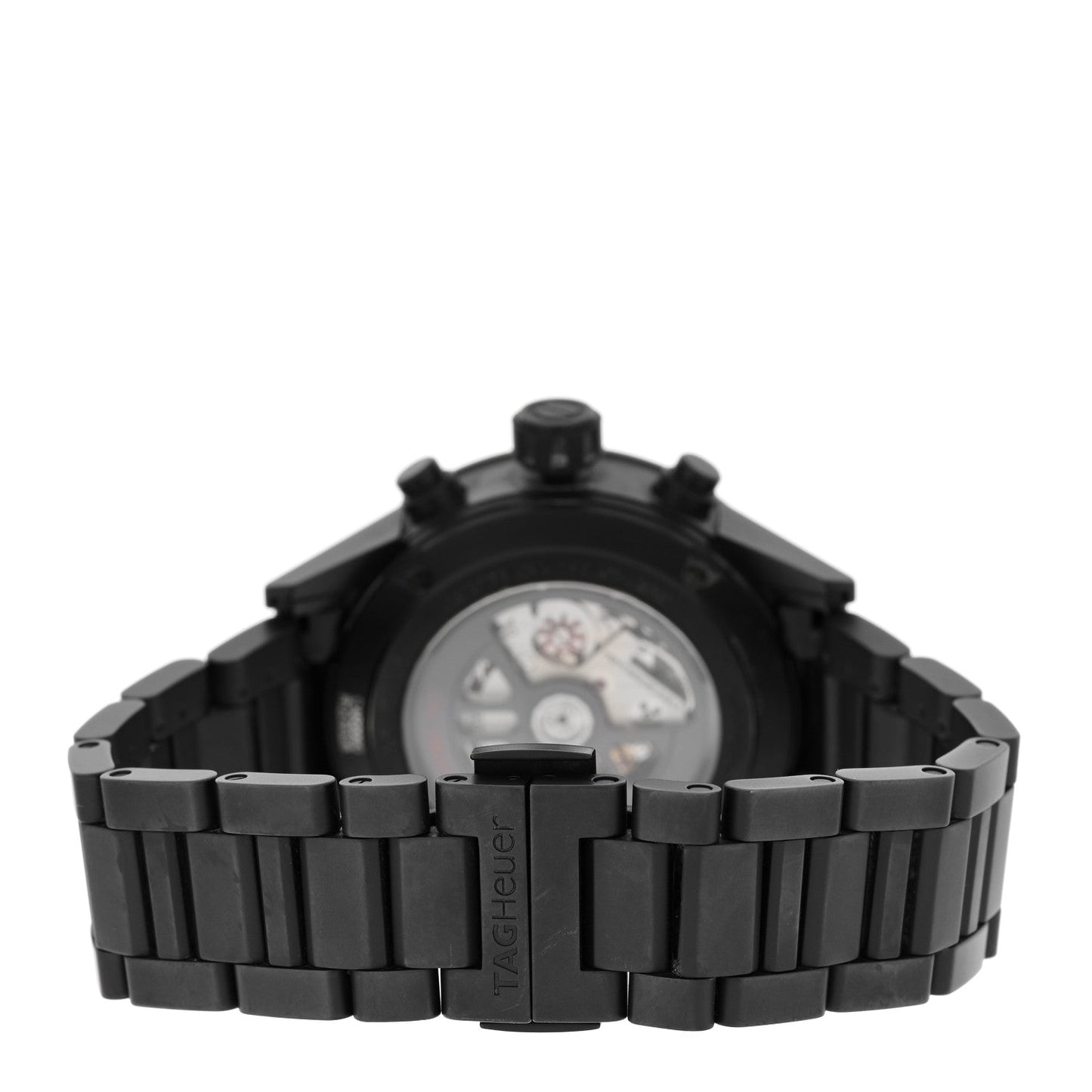 Ceramic 43mm Carrera Calibre Chronograph Automatic Watch Black CAR2090