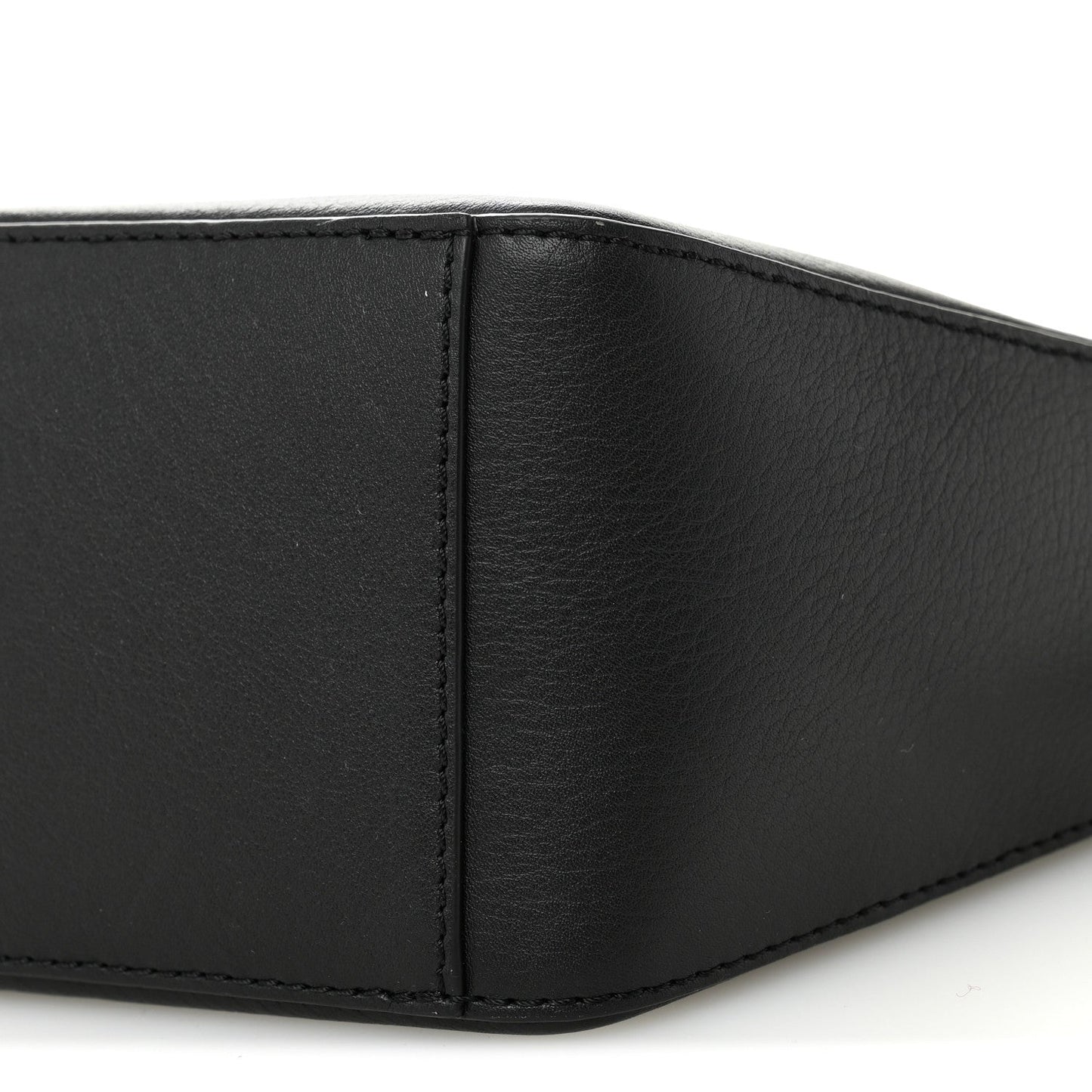 Calfskin Mini Hammock Hobo Black